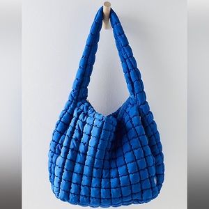 FP MOVEMENT Quilted Carryall in Blue